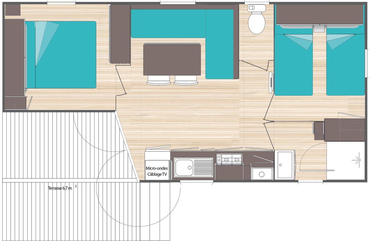 Var Mobil Home, Les Prairies De La Mer Grimaud Exterior photo
